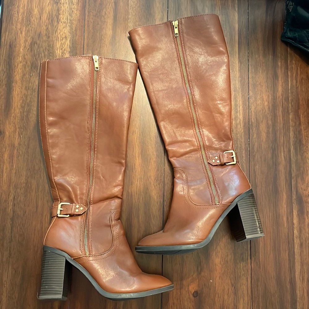 Lauren Conrad knee high boots